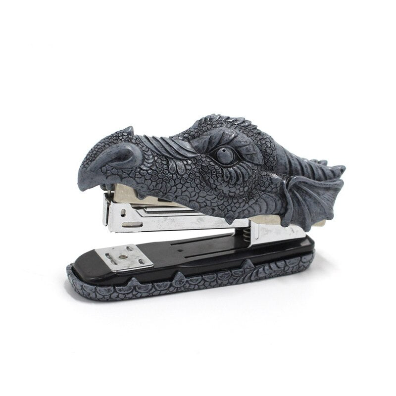 Vintage Dragon Head Stapler with Staples Set by HitMyNeed