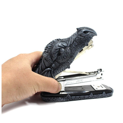 Vintage Dragon Head Stapler with Staples Set by HitMyNeed