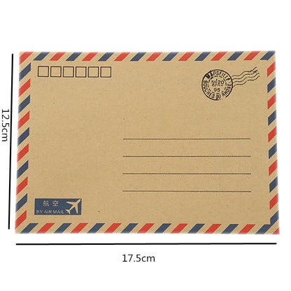 Vintage Letter Envelope Stationery Set (8 Pack) by HitMyNeed