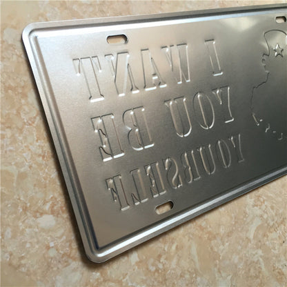 Vintage No Smoking Metal Sign 15 x 30 cm by HitMyNeed