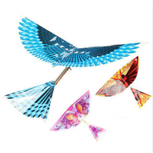 Vintage Rubber Band Flying Bird Toy by HitMyNeed