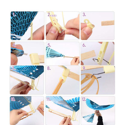 Vintage Rubber Band Flying Bird Toy by HitMyNeed