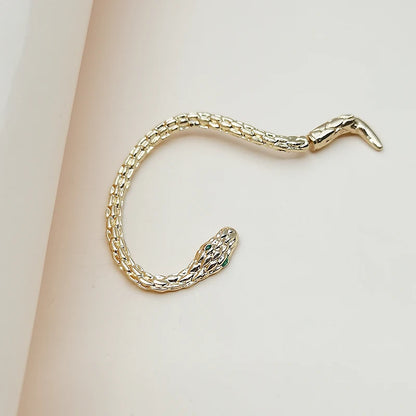 Vintage Snake Wrap Gothic Clip-On Ear Cuff Earrings by HitMyNeed