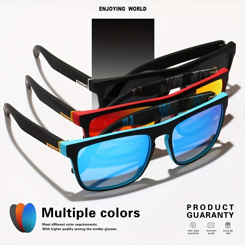 Vintage Square Polarized Sunglasses UV400 by HitMyNeed