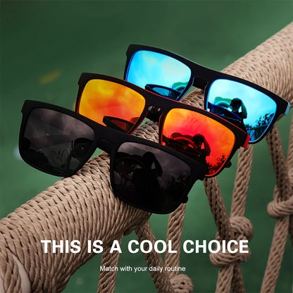 Vintage Square Polarized Sunglasses UV400 by HitMyNeed