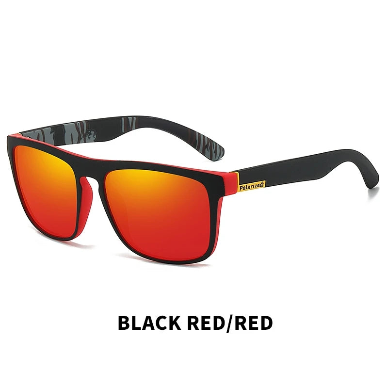 Vintage Square Polarized Sunglasses UV400 c2 by HitMyNeed