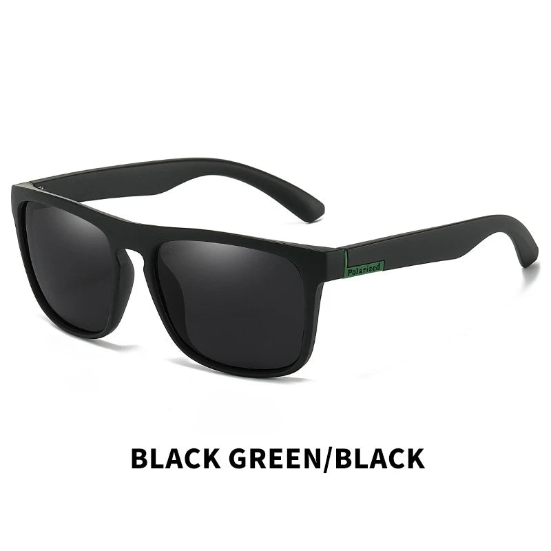 Vintage Square Polarized Sunglasses UV400 c5 by HitMyNeed