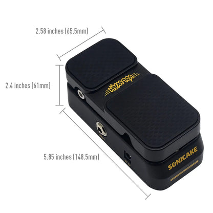 Vintage Style 2-in-1 Volume & Wah Expression Pedal 9V by HitMyNeed