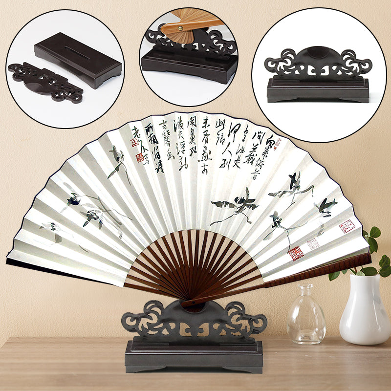 Vintage Style Hand Fan Display Stand by HitMyNeed