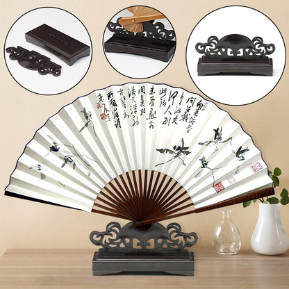 Vintage Style Hand Fan Display Stand by HitMyNeed