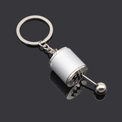Vintage Style Manual Gear Shift Keychain by HitMyNeed