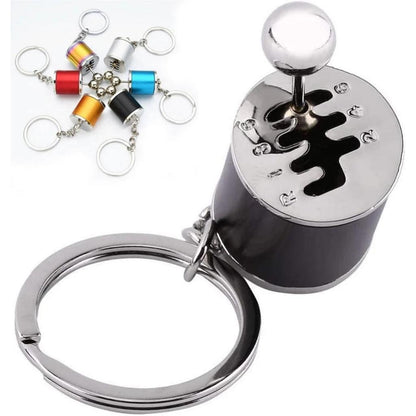 Vintage Style Manual Gear Shift Keychain by HitMyNeed