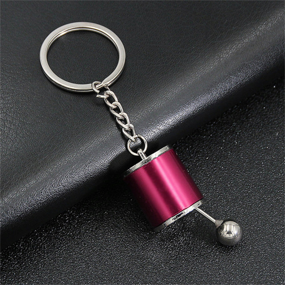 Vintage Style Manual Gear Shift Keychain red by HitMyNeed