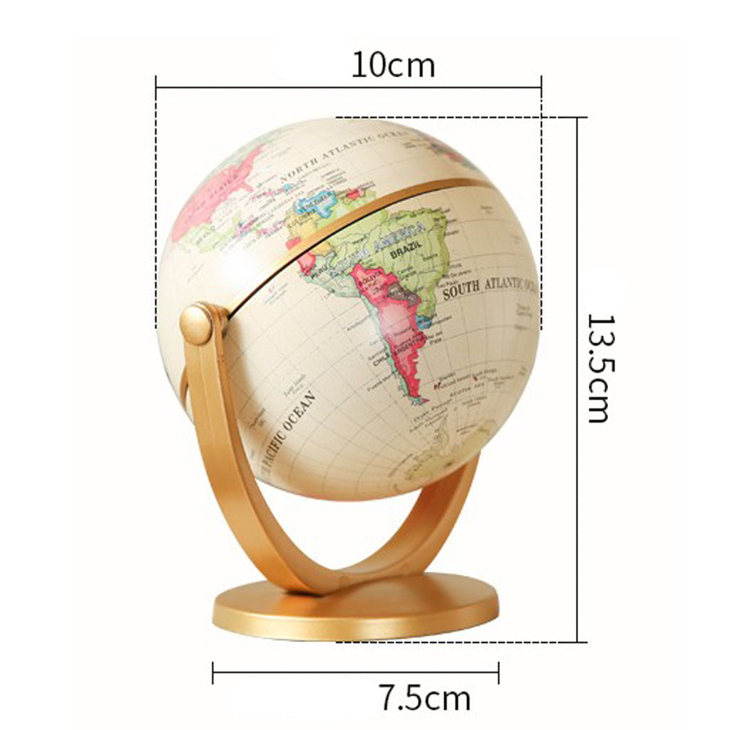 Vintage Style Mini Desk Globe for Desk & Office by HitMyNeed