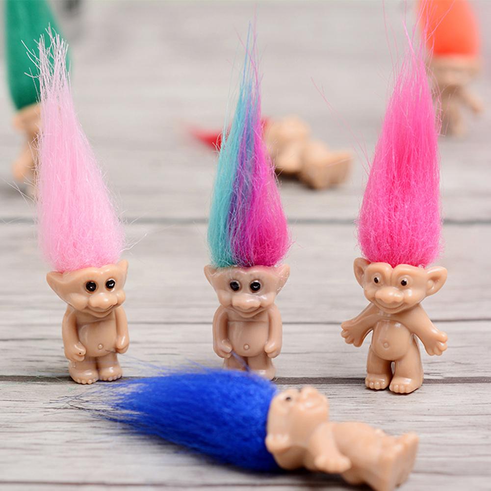 Vintage Troll Toys Set of 5 - Mini Collectible Figures by HitMyNeed