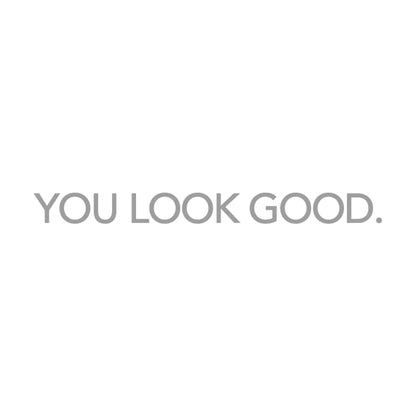 Vinyl Mirror Affirmation Sticker for Daily Positivity qt14138-light-grey 45x4-cm by HitMyNeed