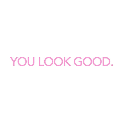 Vinyl Mirror Affirmation Sticker for Daily Positivity qt14138-soft-pink 56x5-cm by HitMyNeed