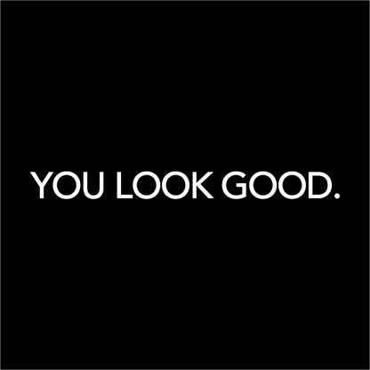 Vinyl Mirror Affirmation Sticker for Daily Positivity qt14138-white 56x5-cm by HitMyNeed