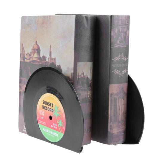 Vinyl Record Bookends Set of 2 by HitMyNeed