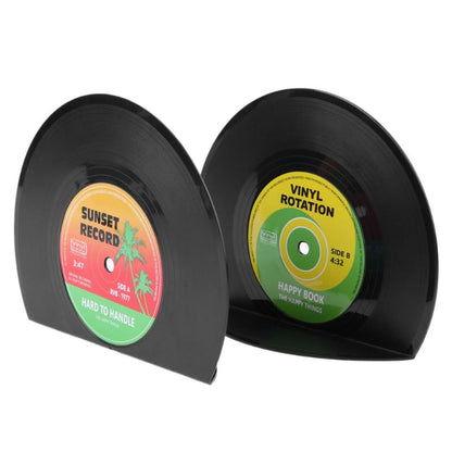 Vinyl Record Bookends Set of 2 by HitMyNeed