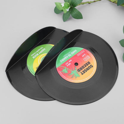 Vinyl Record Bookends Set of 2 by HitMyNeed