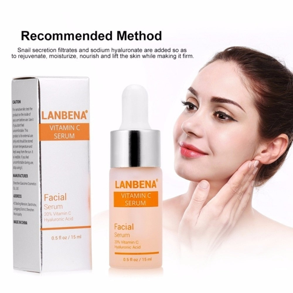 Vitamin C Anti-Aging Face Serum with Hyaluronic Acid by HitMyNeed
