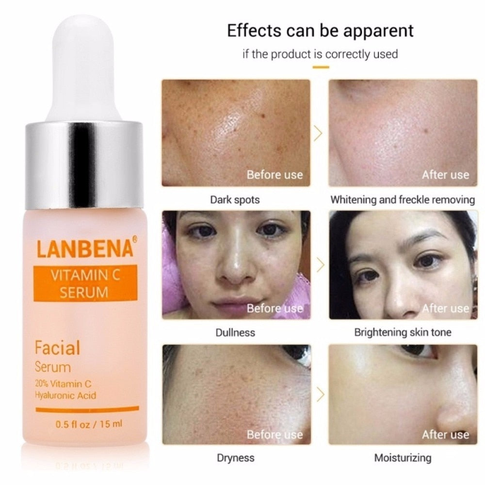 Vitamin C Anti-Aging Face Serum with Hyaluronic Acid by HitMyNeed