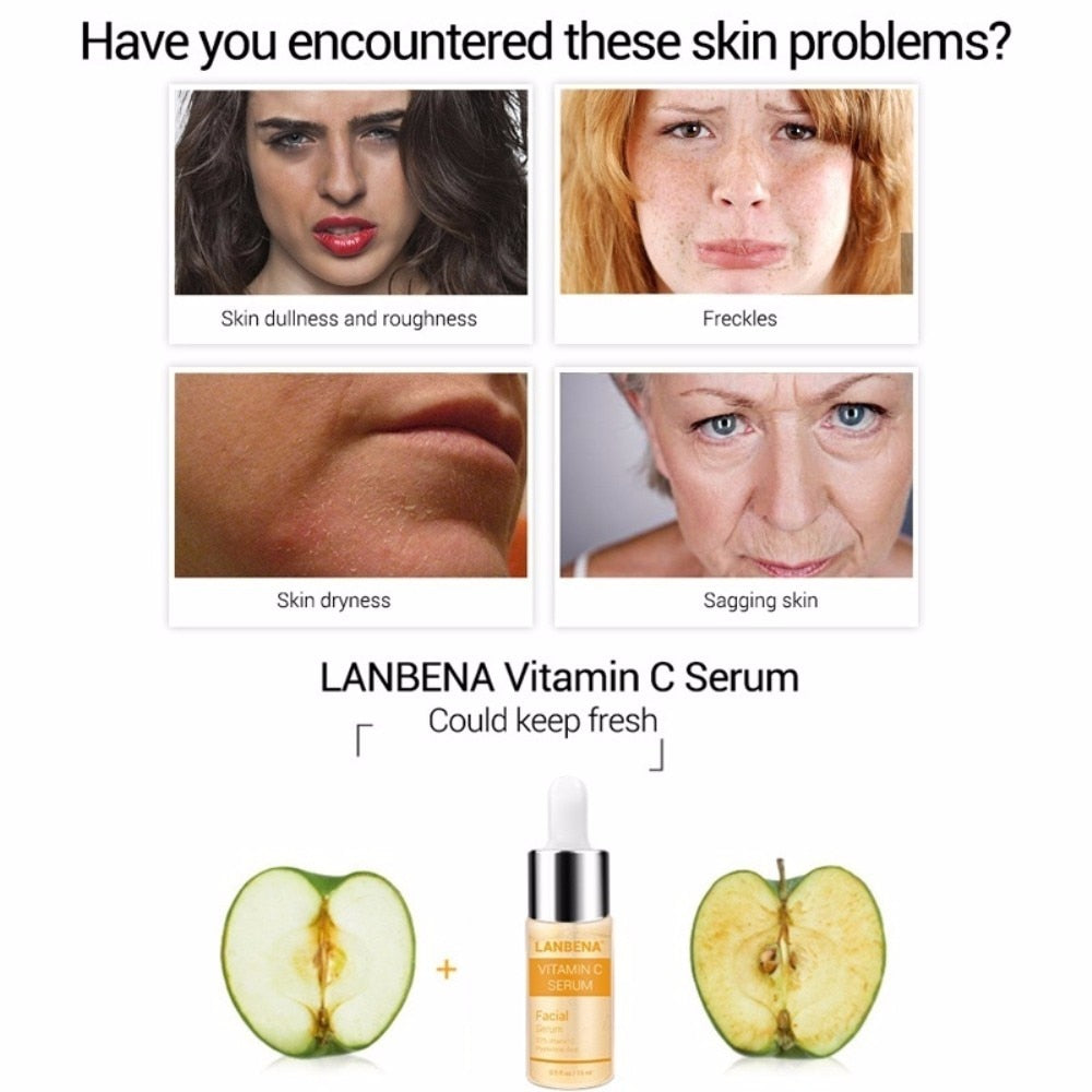 Vitamin C Anti-Aging Face Serum with Hyaluronic Acid by HitMyNeed