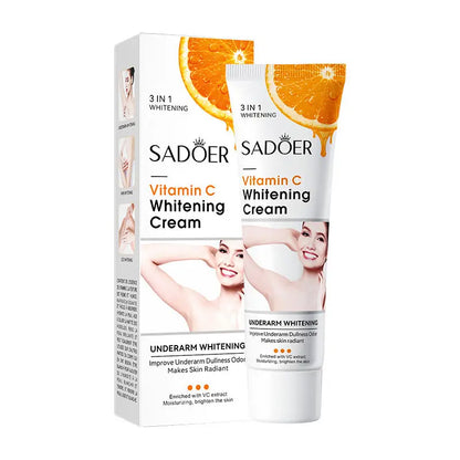 Vitamin C Brightening Body Cream for Dark Spots by HitMyNeed