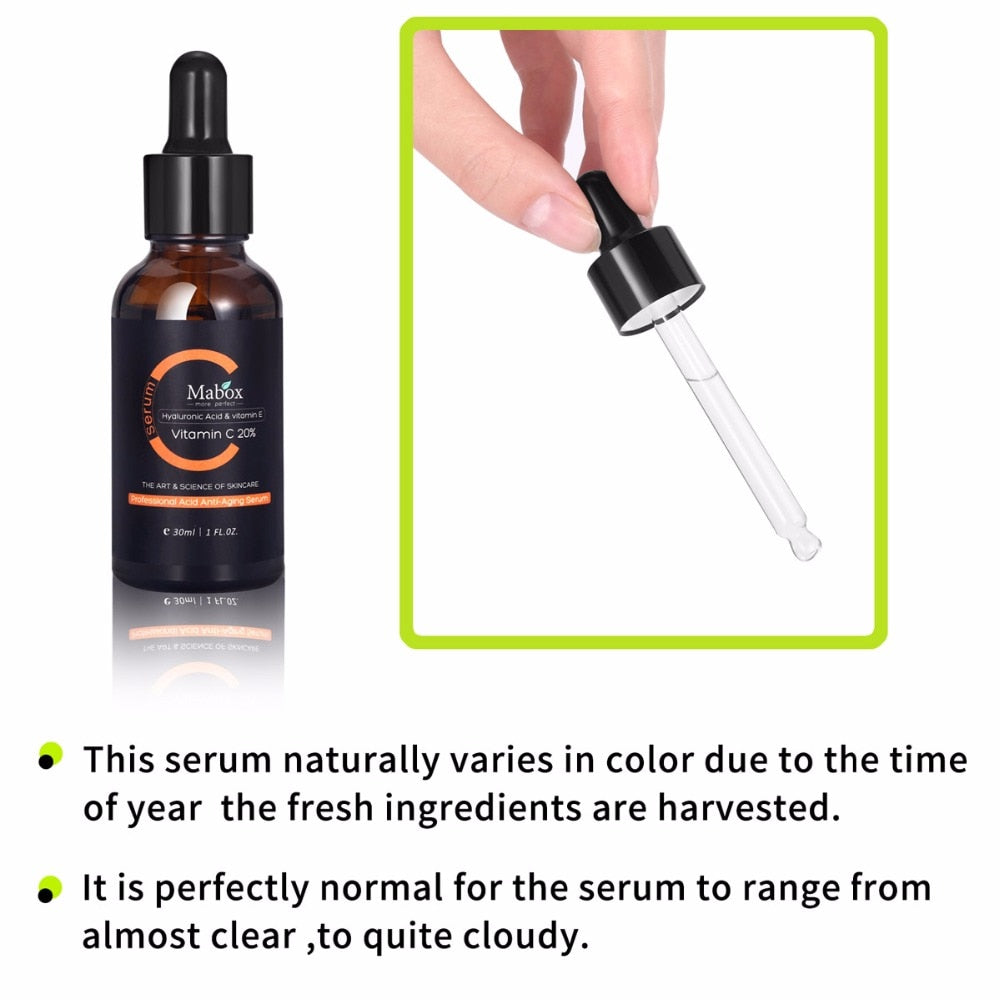 Vitamin C Face Serum with Hyaluronic Acid 30ml by HitMyNeed