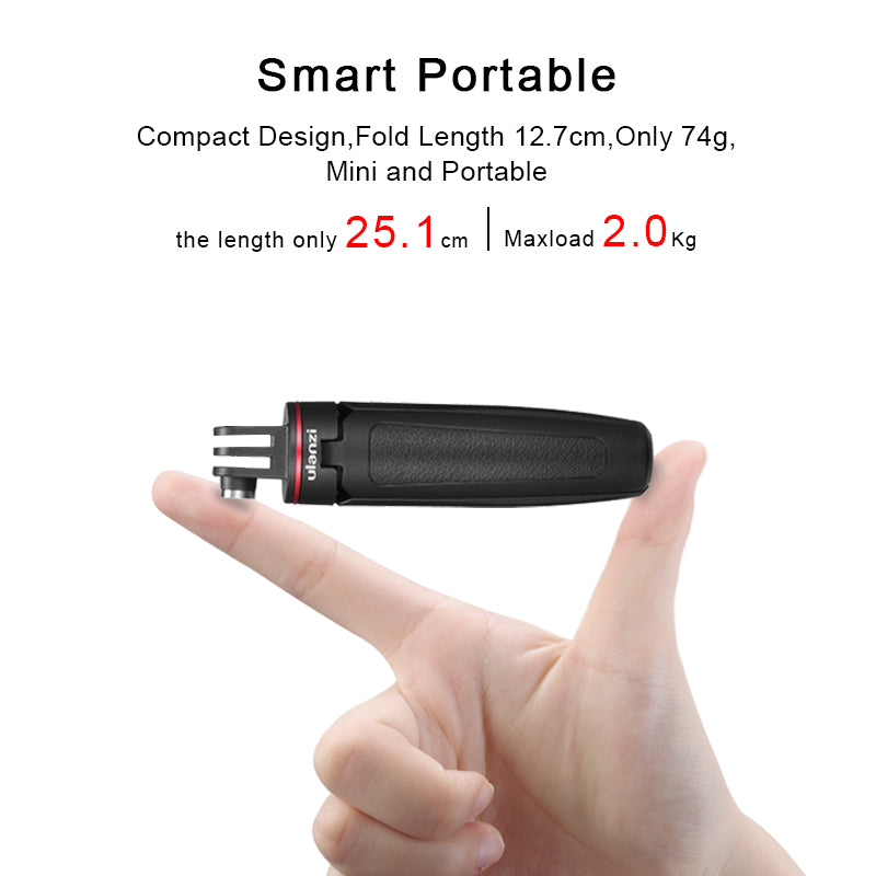 Vlog Tripod & Selfie Stick for Action Cameras by HitMyNeed