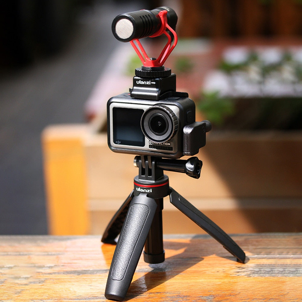 Vlog Tripod & Selfie Stick for Action Cameras by HitMyNeed