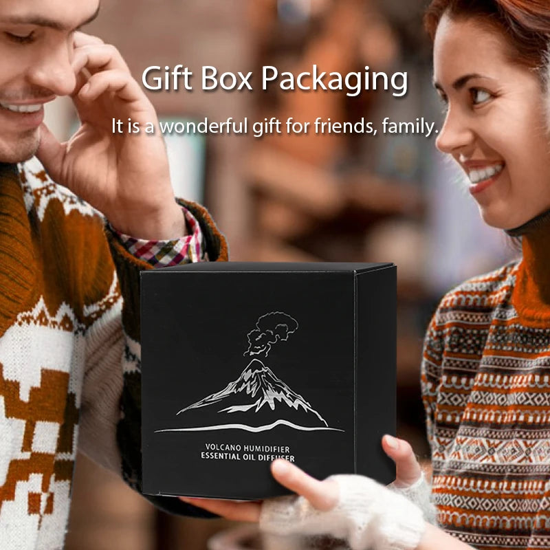 Volcanic Flame Aroma Diffuser & USB Humidifier 130ml by HitMyNeed