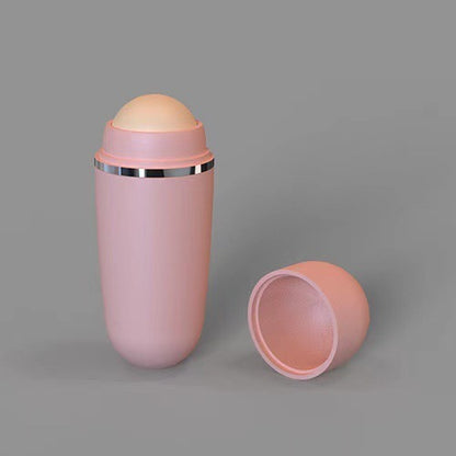 Volcanic Stone Face Oil Absorbing Roller pink-7x2-5cm by HitMyNeed