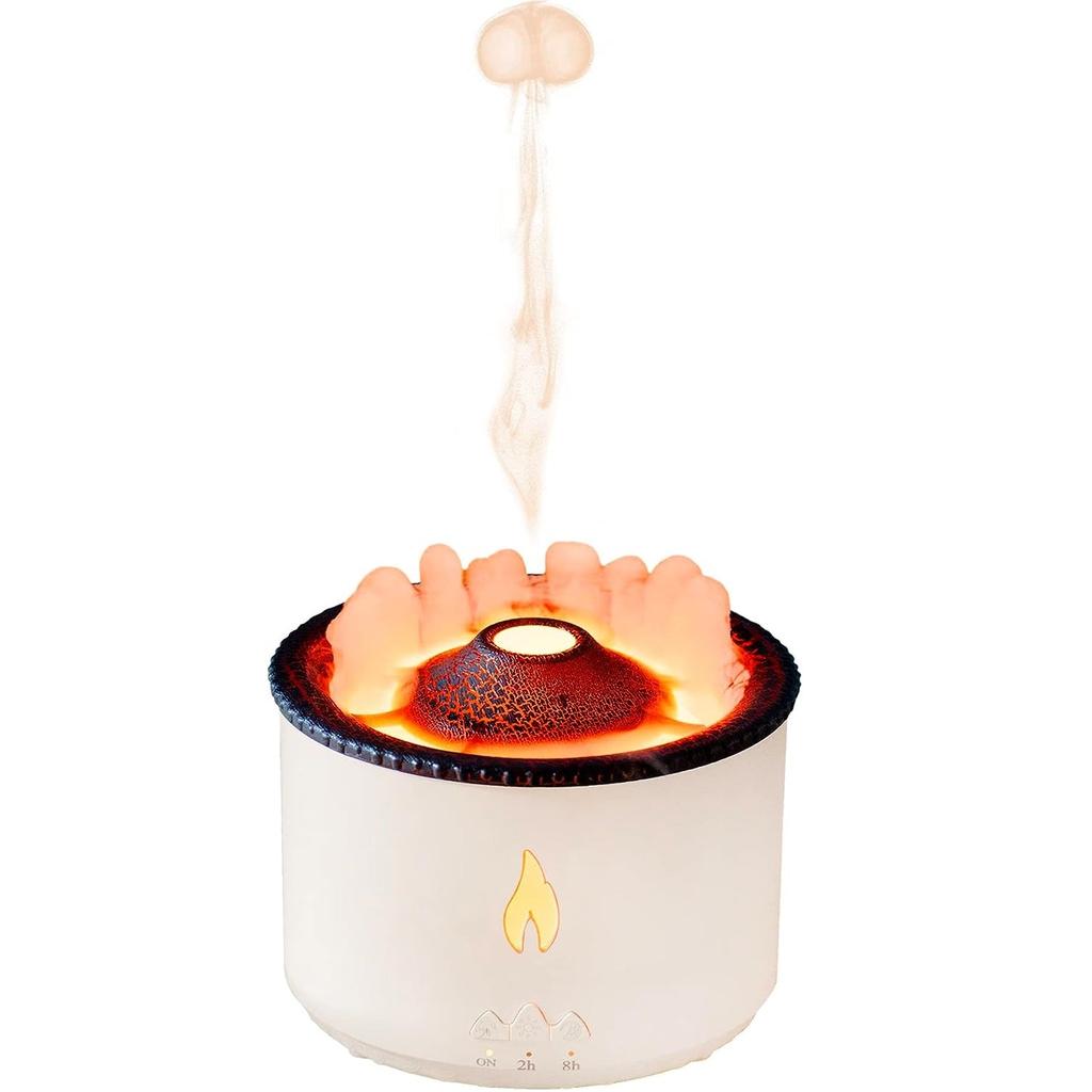 Volcano Flame Humidifier & Essential Oil Diffuser by HitMyNeed