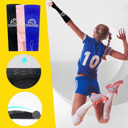 Volleyball Arm Sleeves with Protective Pads (Pair) by HitMyNeed