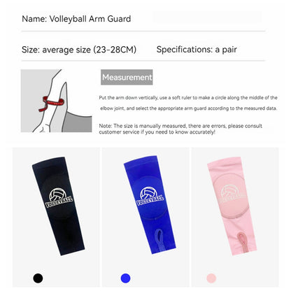 Volleyball Arm Sleeves with Protective Pads (Pair) by HitMyNeed