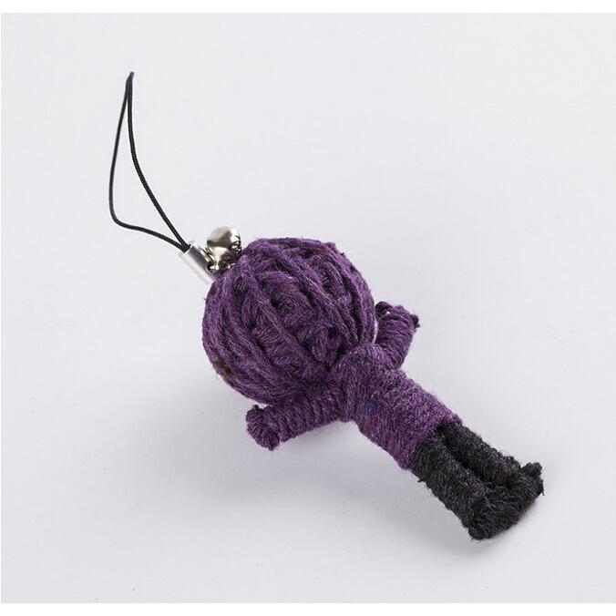 Voodoo Doll Keychain Bag Accessory Set (5 pcs) by HitMyNeed