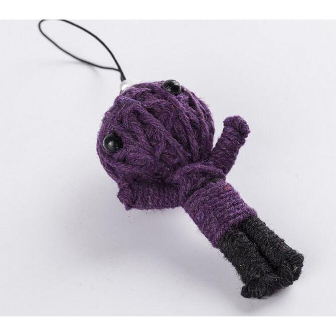 Voodoo Doll Keychain Bag Accessory Set (5 pcs) by HitMyNeed