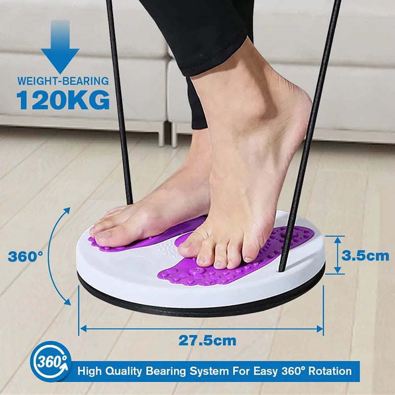 Waist Twisting Disc Magnetic Massage Trainer by HitMyNeed