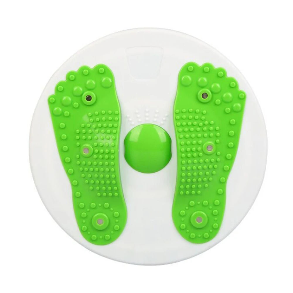 Waist Twisting Disc Magnetic Massage Trainer green by HitMyNeed