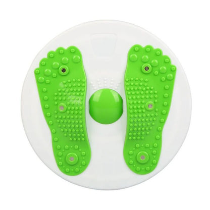 Waist Twisting Disc Magnetic Massage Trainer green by HitMyNeed