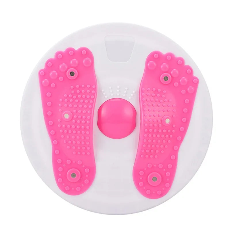 Waist Twisting Disc Magnetic Massage Trainer pink by HitMyNeed