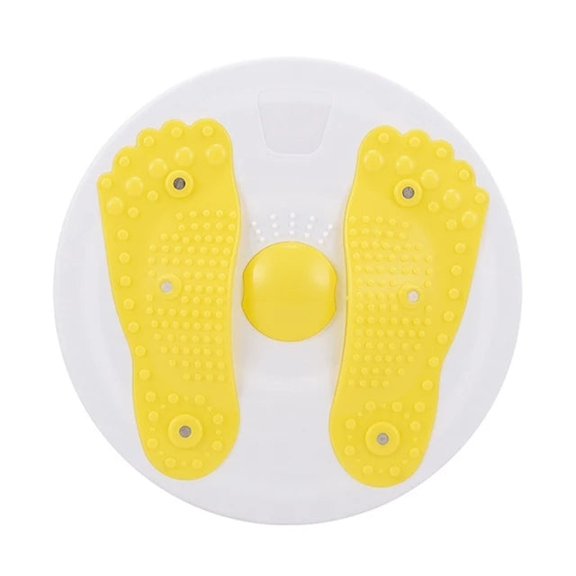 Waist Twisting Disc Magnetic Massage Trainer yellow by HitMyNeed