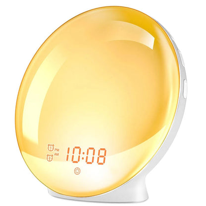 Wake Up Light Alarm Clock with Sunrise Simulation by HitMyNeed