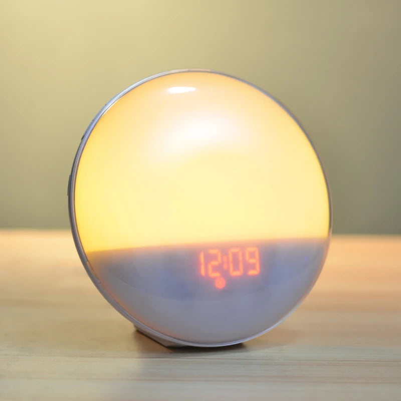 Wake Up Light Alarm Clock with Sunrise Simulation by HitMyNeed