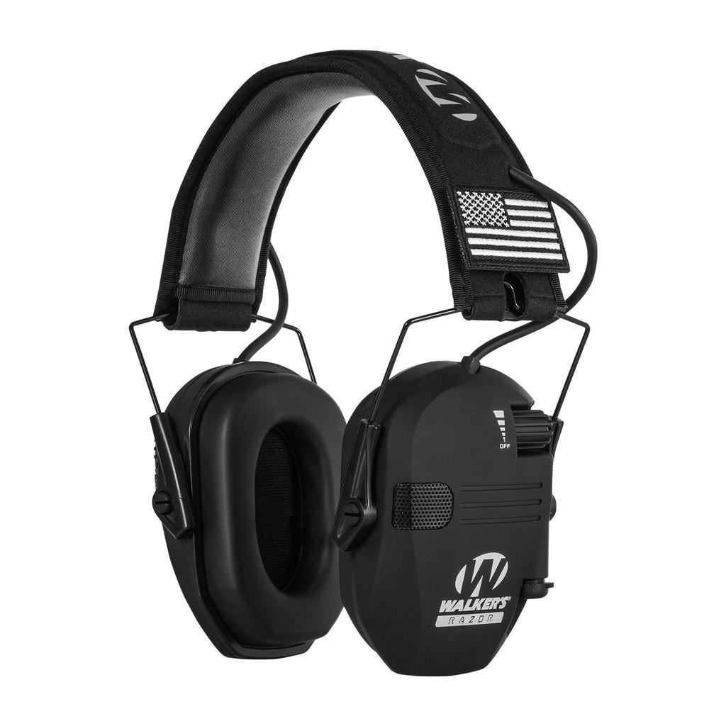 Walker's Razor Slim Electronic Shooting Earmuff black by HitMyNeed