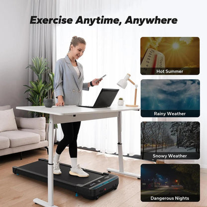 Walking Pad Under Desk Treadmill for Home & Office by HitMyNeed
