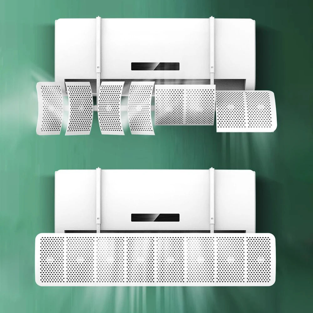 Wall AC Wind Deflector & Dust Cover with Filter 90cm by HitMyNeed