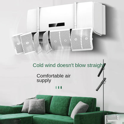 Wall AC Wind Deflector & Dust Cover with Filter 90cm by HitMyNeed